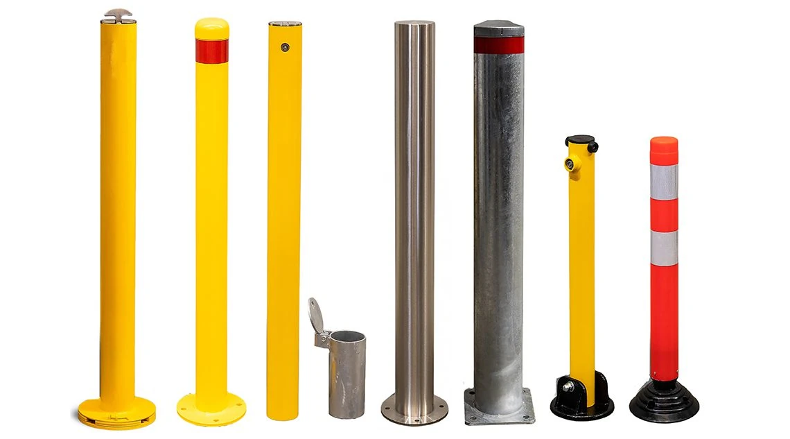 Bollard installation for car parks in Sydney - project example 1