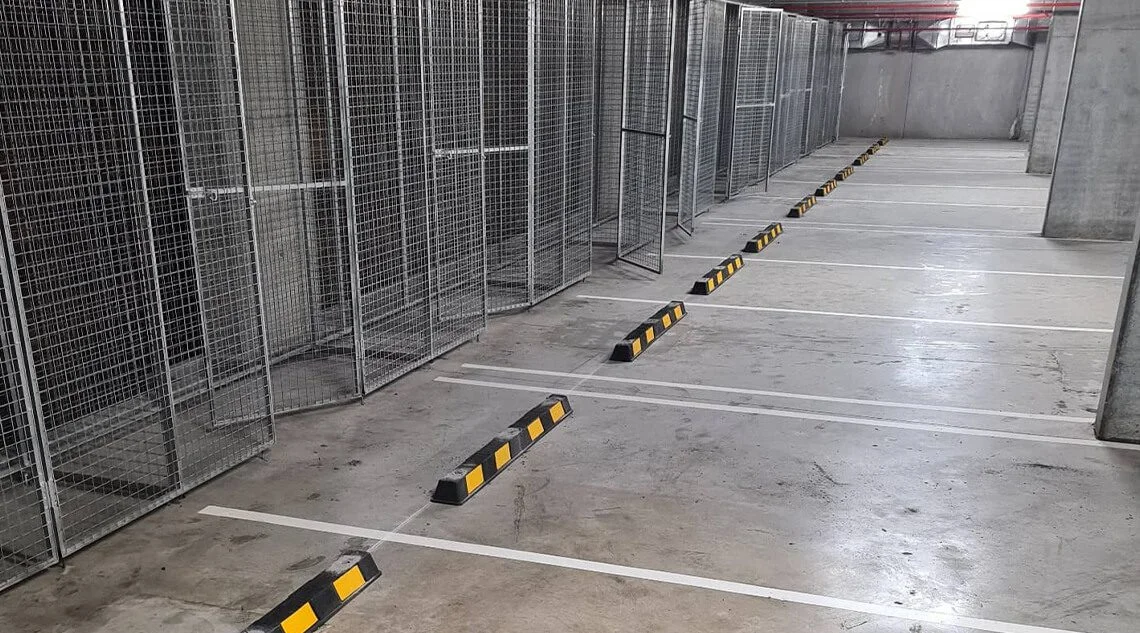 Car park line marking in Sydney - project example 3