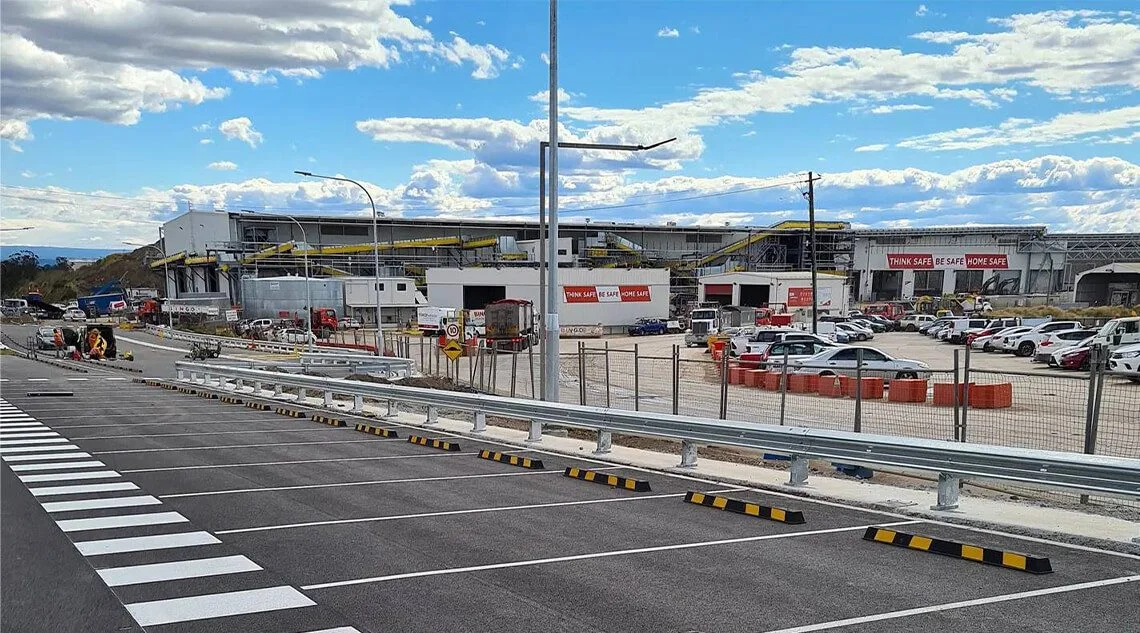 Car park line marking in Sydney - project example 4
