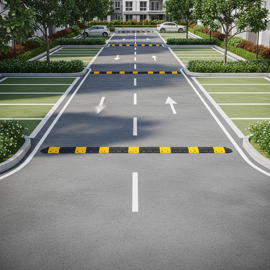 Speed hump installation in Sydney - project example 3
