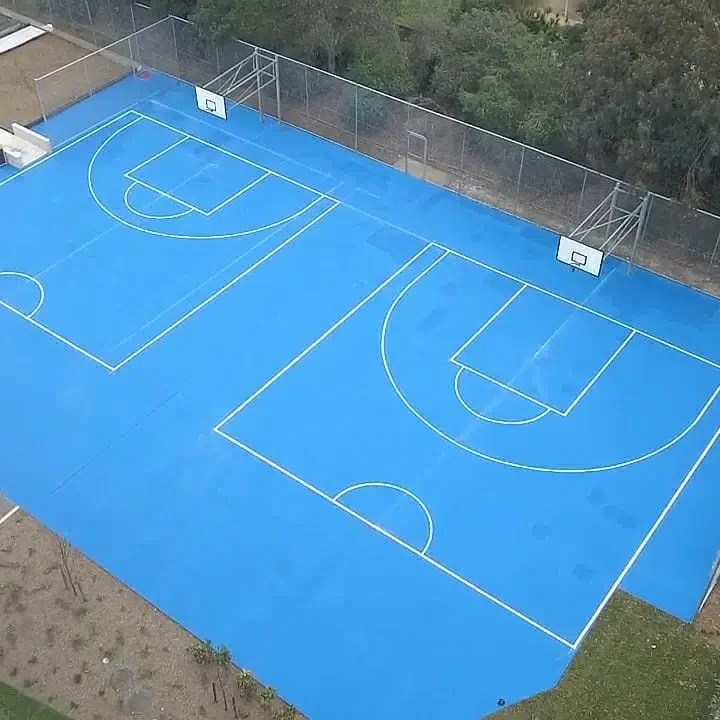 Sports court line marking in Sydney - project example 1