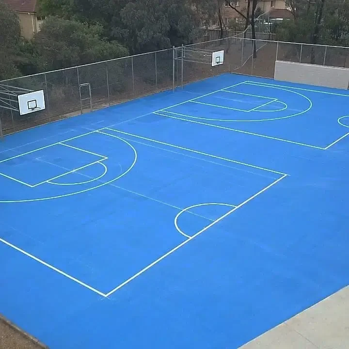 Sports court line marking in Sydney - project example 2